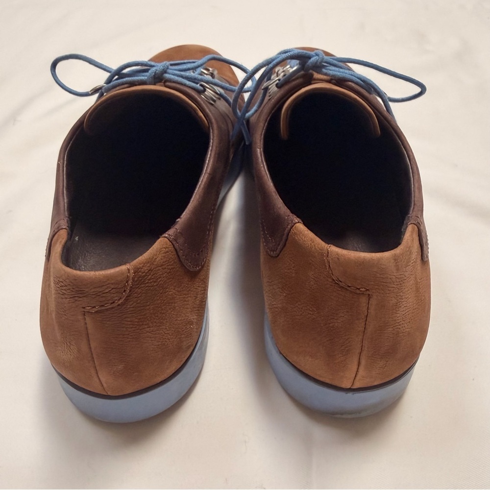 Camper Beluga Hydrobuck Two Tone Brown/Blue Women’s Shoes Size 6.5-7 EU 37 - Picture 5 of 9